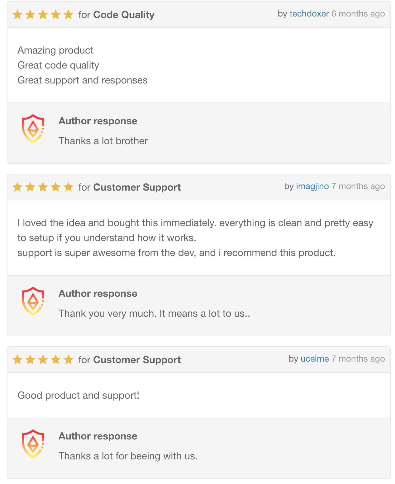customer comments